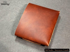 Pochette tactique minimaliste imperméable durable unisexe, porte-cartes fin en microfibre, poche avant, compacte, élégante, pour l'extérieur - Product Image 3