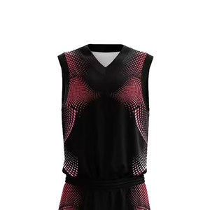 Tenue de jeu confortable de style moderne, uniforme de basket-ball professionnel, ensemble maillot et short imprimés par sublimation, vêtements haute performance - Product Image 5