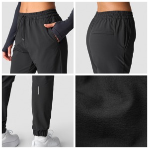 Pantalones Deportivos Extra Grandes para Mujer, Diseño 2026, para Gimnasio, Correr, de Felpa Suave, Lisos, de Pierna Ancha, para Otoño - Product Image 3