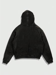 Mens premium oversized <b>hoodie</b> casual <b>gym</b> wear streetwear heavy fabric pullover <b>hoodie</b> winter - Product Image 3