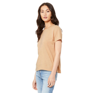 Vêtements décontractés, service OEM, t-shirts en tricot pour femmes à séchage rapide, logo imprimé, prix d'usine, design unique, vente en gros à bas prix - Product Image 2