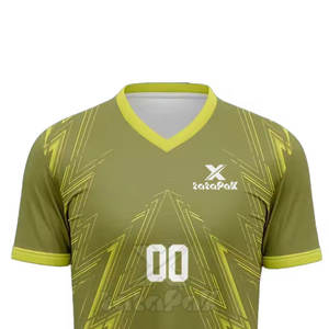 Camiseta de Fútbol Corta Ligera, Duradera y de Alta Calidad, Hecha de Tela de Malla 100% Poliéster, Adecuada para Partidos Competitivos y Uso Diario - Product Image 5