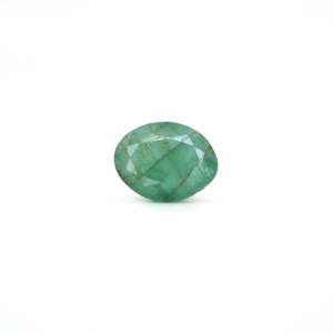 Natural Emerald Cut Loose Gemstone 3 Carat Faceted Lab Created for Fine Jewelry - Product Image 1