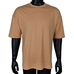 Wholesale Plain Men Oversized T Shirt Custom Logo Cotton <b>Vintage</b> Breathable Loose Fit O Neck Summer Daily Wear <b>Tee</b> - Product Image 1
