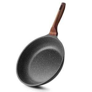 Heavy Duty Aluminum Non-Stick Sauté <b>Pan</b> with Thick Gauge Body and Ergonomic Anti-Heat Handle for Daily Cooking - Product Image 4