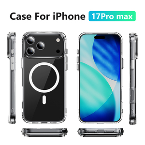 Funda Magnética Transparente Anticaídas y Antigolpes para iPhone - Product Image 2