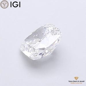 Diamante Cultivado en Laboratorio CVD de 1.00 Quilates, Corte Cuadrado, con Certificado IGI, Color D, Claridad VS1, para Diseño Solitario Moderno - Product Image 3