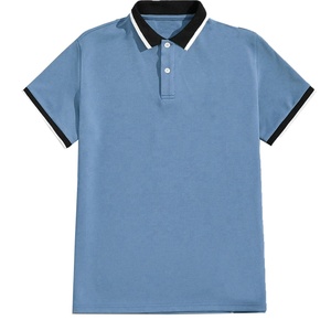 Camisa de Golf para Hombre, Verano 2025, Color Sólido, Logotipo Personalizado Bordado, Talla Grande, 100% Algodón, Antiarrugas, con Bolsillo, Casual, OEM, Alta Calidad - Product Image 6
