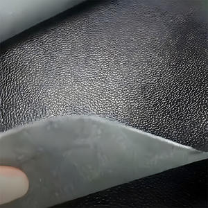 Cuir de vachette noir de haute qualité, épaisseur 0,7 à 0,9 mm, pour sacs, pochettes, cabas, chaussures, ceintures, meubles et accessoires - Product Image 2