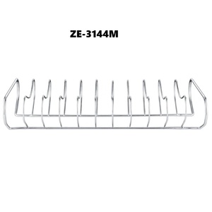 Panier de rangement pliable en acier inoxydable fait main de qualité supérieure, idéal pour la table, la vaisselle, le four et les accessoires informatiques, qualité export, sûr et compatible lave-vaisselle et four. - Product Image 1