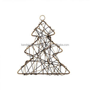 Article décoratif fini de revêtement de poudre de brun d'article accrochant décoratif à la maison moderne de fer pour la conception intérieure - Product Image 6