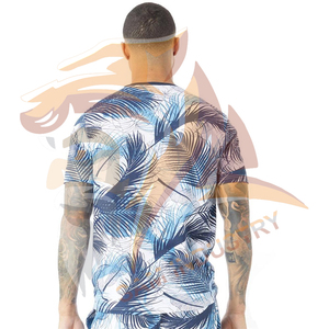 Nouveauté : Ensembles courts d'été pour hommes, sublimation personnalisée, design confortable, ensembles jumeaux pour hommes - Product Image 3