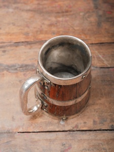 Metal & Wood Combination Beer Mug – Customizable Handcrafted <b>Drinkware</b> for Bulk Supply Bars, Restaurants & Retailers - Product Image 2