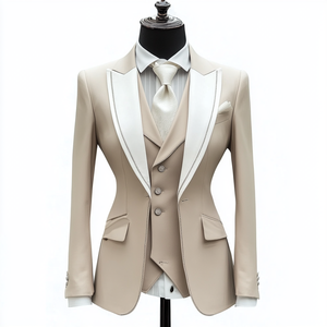 Ensemble de costume pour femme, blazer classique et pantalon droit, tenue de bureau professionnelle, tenue décontractée pour les réunions de travail, mariage - Product Image 6