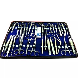 Premium 157 Piece Veterinary Surgical Instrument Kit Comprehensive Animal Clinic Set Mayo Hegar <b>Needle</b> Holder Scalpel Handle - Product Image 4