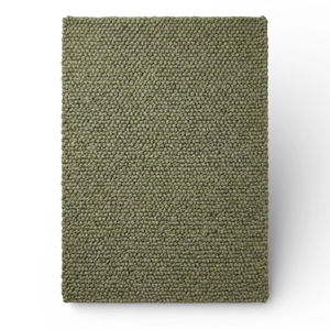 Alfombra Artesanal de Lana Fieltro en Tono Neutro con Diseño de Guijarros |   Tejido Texturizado en Tonos Tierra |   Decoración para Interiores de Casas Modernas - Product Image 1