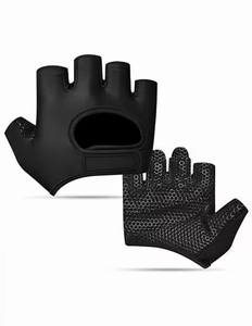 Gants d'entraînement pour hommes et femmes, pour musculation, cyclisme, gym, fitness, respirants, fermeture à pression, ajustement parfait, polyester, unisexe, tous usages - Product Image 2