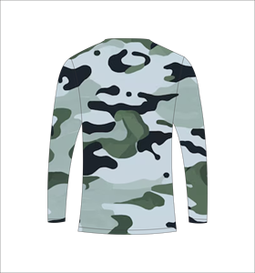 เสื้อเชิ้ตแขนยาวลายพรางสีเขียวเมือง ระบายอากาศได้ดี เหมาะสำหรับการฝึกซ้อม - Product Image 5