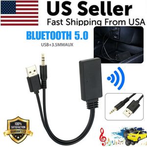 Adaptateur 2-en-1 USB pour émetteur et récepteur Bluetooth 5.0 sans fil pour PC Kit voiture pour modules Bluetooth - Product Image 1