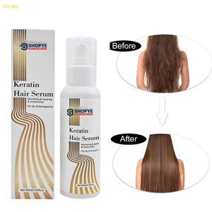 Private Label Keratin Hair Growth Serum <b>Moisturizing</b> & Repair Treatment for Dry Damaged Hair Cruelty-Free Hair Oil with Shine - Product Image 2
