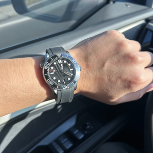 Reloj Mecánico con Correa de Caucho C+ Factory, Diseño de Moda, Zafiro, Automático, Sumergible 42mm, Resistente al Agua 300m, Deportivo - Product Image 3