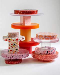 3 Tier Resin <b>Cake</b> <b>Stand</b> Handcrafted Eco-Friendly Elegant Epoxy Dishwasher Safe Dessert Display <b>Stand</b> for Wedding Home Party - Product Image 6