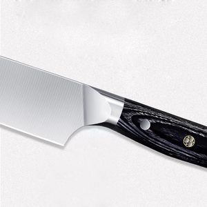 Couteau de Chef Professionnel 2026 en Acier Carbone Élevé, Tranchant comme un Rasoir, Manche en Bois Naturel, Fournisseur d'Usine - Product Image 4