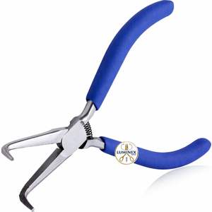 Pince coupante de précision à pointe plate en acier inoxydable avec mécanisme à ressort, coupe-fil de 127 cm, mesure métrique, personnalisable OEM - Product Image 5