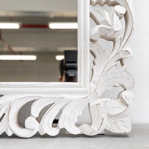 Contemporary Wall <b>Mirror</b> for Modern Interiors Handcrafted Botanical Frame Design with Premium Statement Beauty - Product Image 3