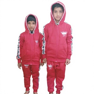 Survêtements d'hiver pour bébés garçons, enfants et jeunes, en molleton de coton écologique, à capuche, taille élastique, 320g, impression par sublimation, poches latérales - Product Image 3