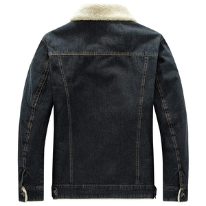 Vente en gros 2026 – Blouson en jean personnalisé pour homme, imperméable et tendance, avec fermeture éclair chaude, service OEM et personnalisation - Product Image 2