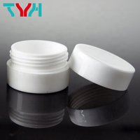 (SAMPLE) Pot de crème en plastique blanc 5ml 10ml, écologique et recyclable, pour nettoyant visage, crème contour des yeux, sérum et lotion miniatures