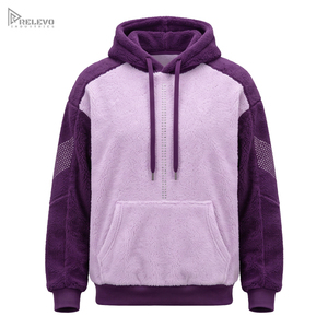 Custom Heavyweight 100% Cotton Fleece <b>Hoodie</b> Unisex Lavender <b>Purple</b> Rhinestone Showered Pullover <b>Hoodie</b> Kangaroo Pocket - Product Image 1