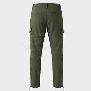 Pantalon de randonnée pour homme avec tissu technique léger, coutures renforcées et taille ajustable - Product Image 2