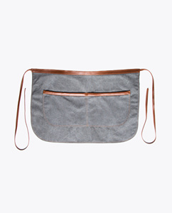 Capa de Peluquería Negra de Tela con Tirantes Ajustables en la Cintura - Product Image 3