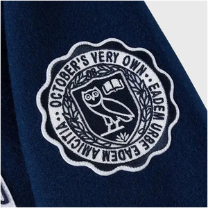 Vestes universitaires pour hommes grandes tailles, vente en gros de vestes universitaires vierges, vestes universitaires personnalisées avec logo, vestes universitaires simples pour hommes - Product Image 4