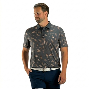Custom New Designs Fashion Golf <b>Shirts</b> With <b>Half</b> <b>Buttons</b> Sublimated Polo <b>Shirts</b> <b>Button</b> Down Men's <b>Shirts</b> - Product Image 4
