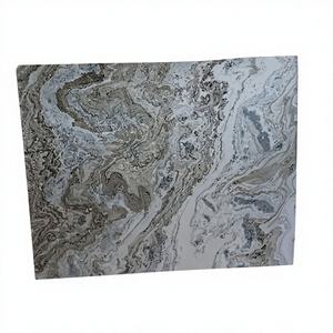 Dalle de marbre bleu de luxe, surface polie, taille personnalisée, revêtement de sol moderne, plan de travail de cuisine, meuble-lavabo de salle de bain, villa, salle à manger - Product Image 1