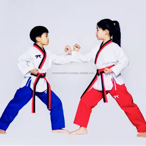 Ropa de artes marciales personalizada de alta calidad, trajes de práctica de Karate Jiu Jitsu para adultos, duradero, estirado, lavado, 100% algodón, secado rápido - Product Image 1