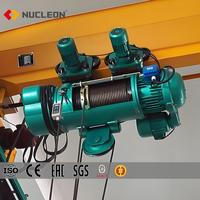 Nucleon marque atelier matériel levage 500 kg 1500kg 1 tonne 2 tonnes 3 tonnes 5 tonnes palan électrique à câble métallique avec moteurs allemands