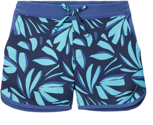 Shorts de Baño para Hombre con Estampado Floral, Secado Rápido, Cintura con Cordón Ajustable, Diseño Azul con Patrones - Product Image 5