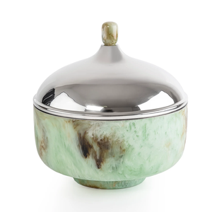 Recipiente para calentar comida tipo buffet de acero inoxidable de grado comercial con tapa y soporte para combustible - Product Image 3