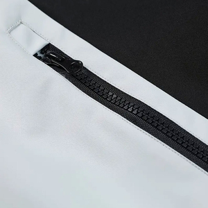 เสื้อแจ็คเก็ตกันลมแบบมีซิปสำหรับผู้หญิงไซส์ใหญ่ คุณภาพดีเยี่ยม สำหรับฤดูหนาว กันน้ำ บุผ้านวม ปักลาย ออกแบบตามสั่ง - Product Image 4