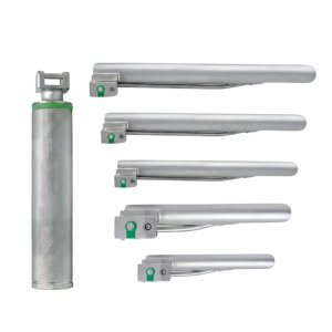 Set de Laringoscopio de Fibra Óptica Miller, Calidad Alemana, Acero Inoxidable, 5 Hojas, Certificado CE e ISO, Proveedor Mayorista - Product Image 2