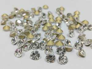 Piedras de Cristal Chaton de Primera Calidad para Joyería, Piedras de Cristal Facetadas con Reverso Puntiagudo, Gemas de Vidrio Sueltas para Manualidades - Product Image 5