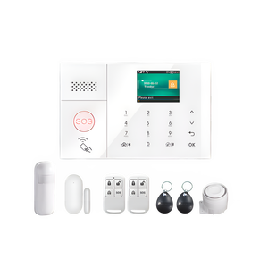 Sudex 108 WiFi GSM Wireless Alarm System 433MHz Tuya <b>Smart</b> Home App <b>Control</b> Siren Sensor Burglar Security Protection Kit - Product Image 1