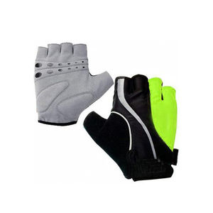Guantes de Ciclismo de Medio Dedo al por Mayor para Adultos, Transpirables, Antichoque, con Tela a Rayas - Product Image 5