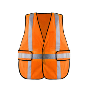 Breathable Dynamic <b>Work</b> Safety Outfit Men Hi Vis Working Vest Bright Fabric <b>Waterproof</b> Lightweight Outdoor Protection Vests - Product Image 5