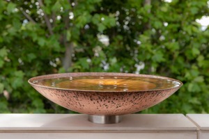Biryani Handi, olla Handi de cobre puro con revestimiento de estaño, utensilio de cocina con tapa de vidrio. - Product Image 2