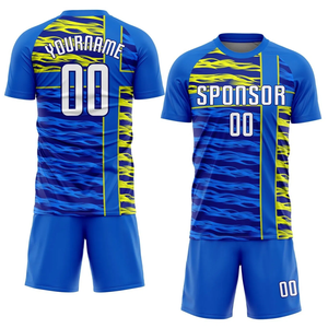 Uniforme de Fútbol OEM, Conjuntos de Uniformes de Fútbol Personalizados, Uniformes de Fútbol Transpirables para Jóvenes y Adultos con Impresión por Transferencia de Calor - Product Image 5